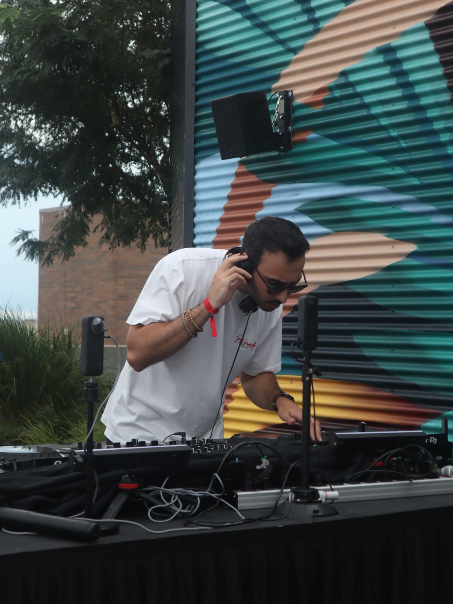 Geminox behind the decks